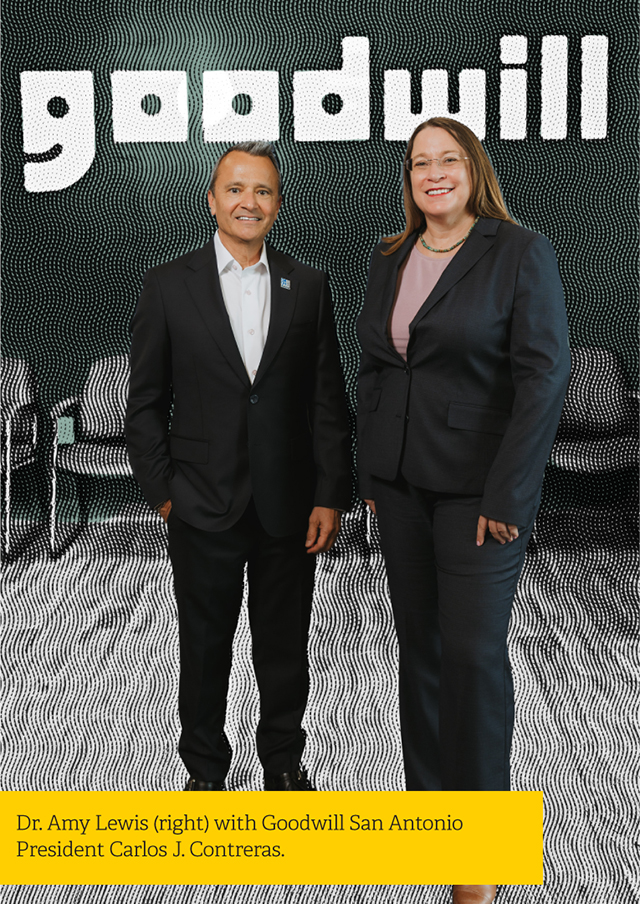 Amy Lewis and Carlos Contreras